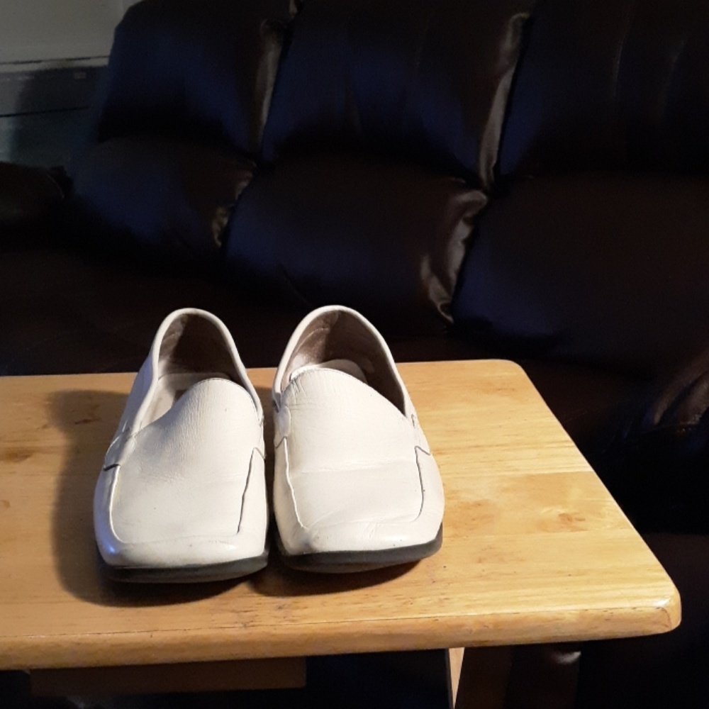 Leather Flat Loafers